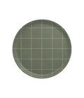 Ruudut & Raidat tarjotin oliivi 35cm
