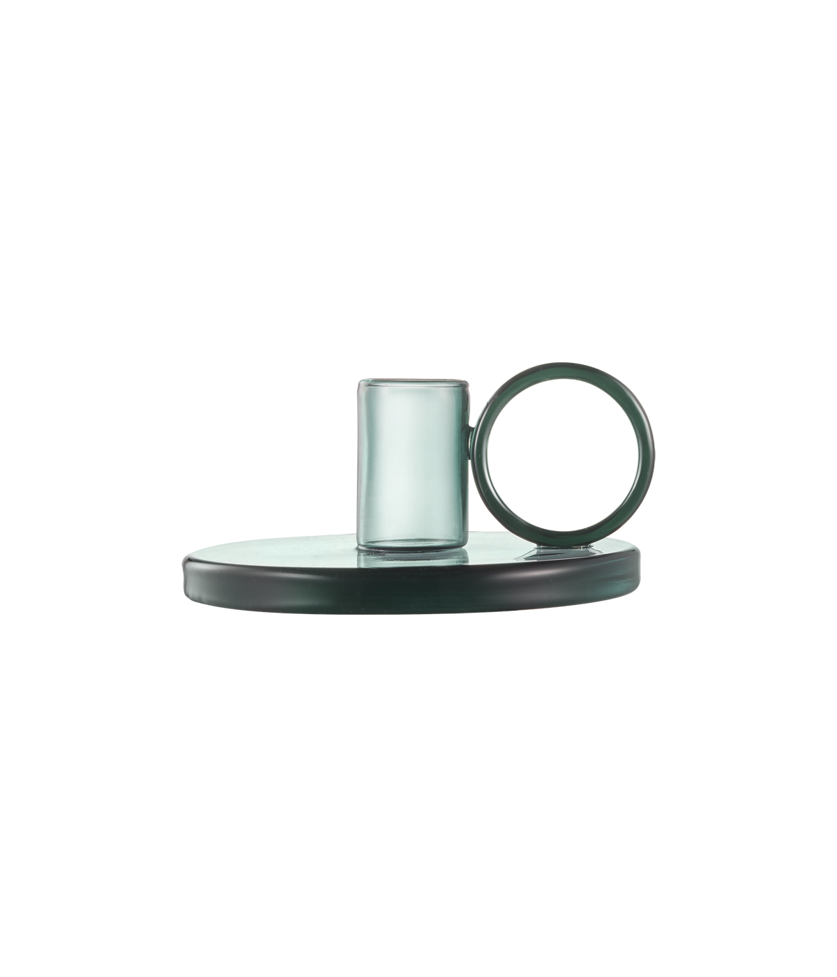 Loop kynttilänjalka sinivihreä 5,5cm