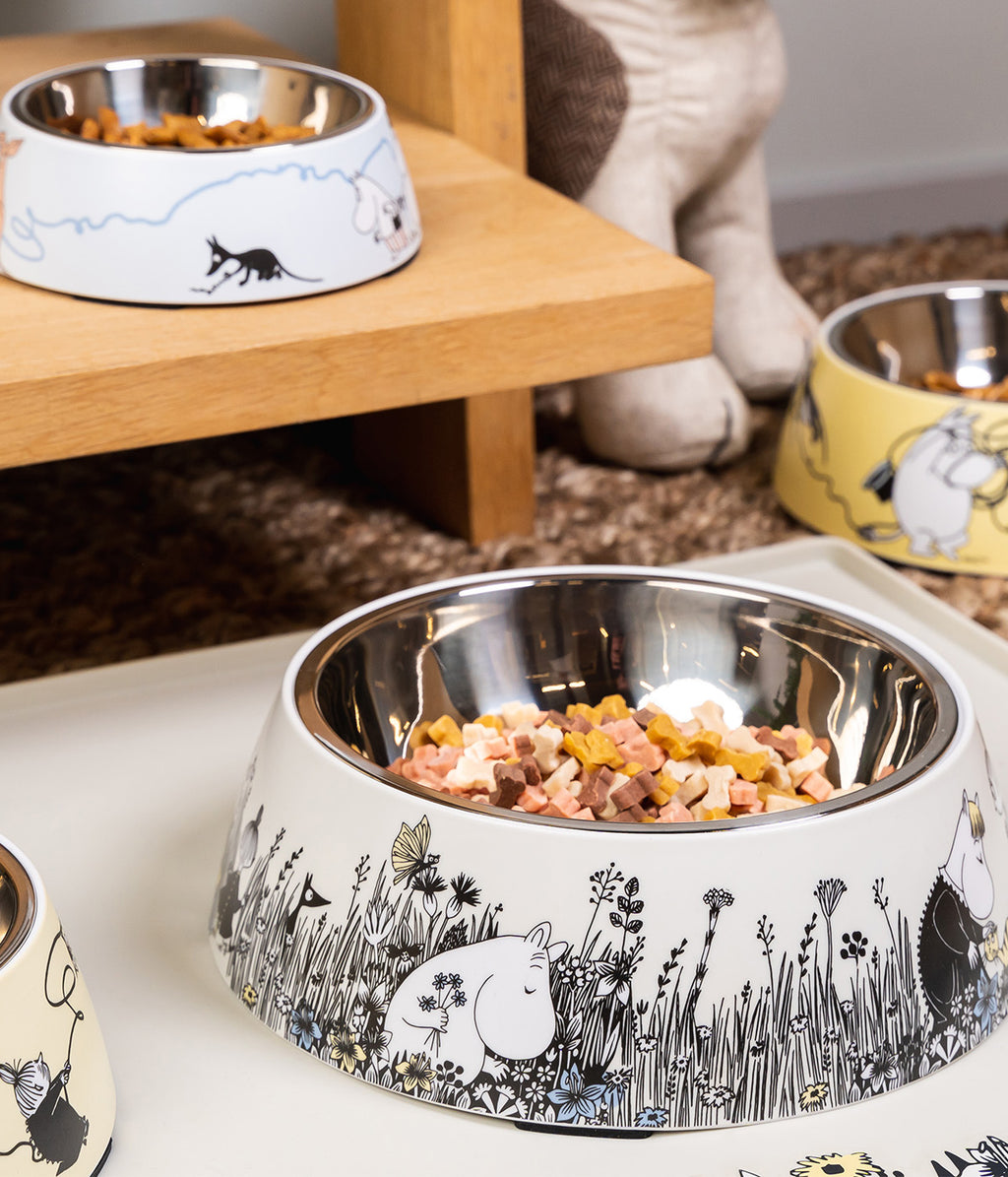 Moomin for Pets kulho L harmaa