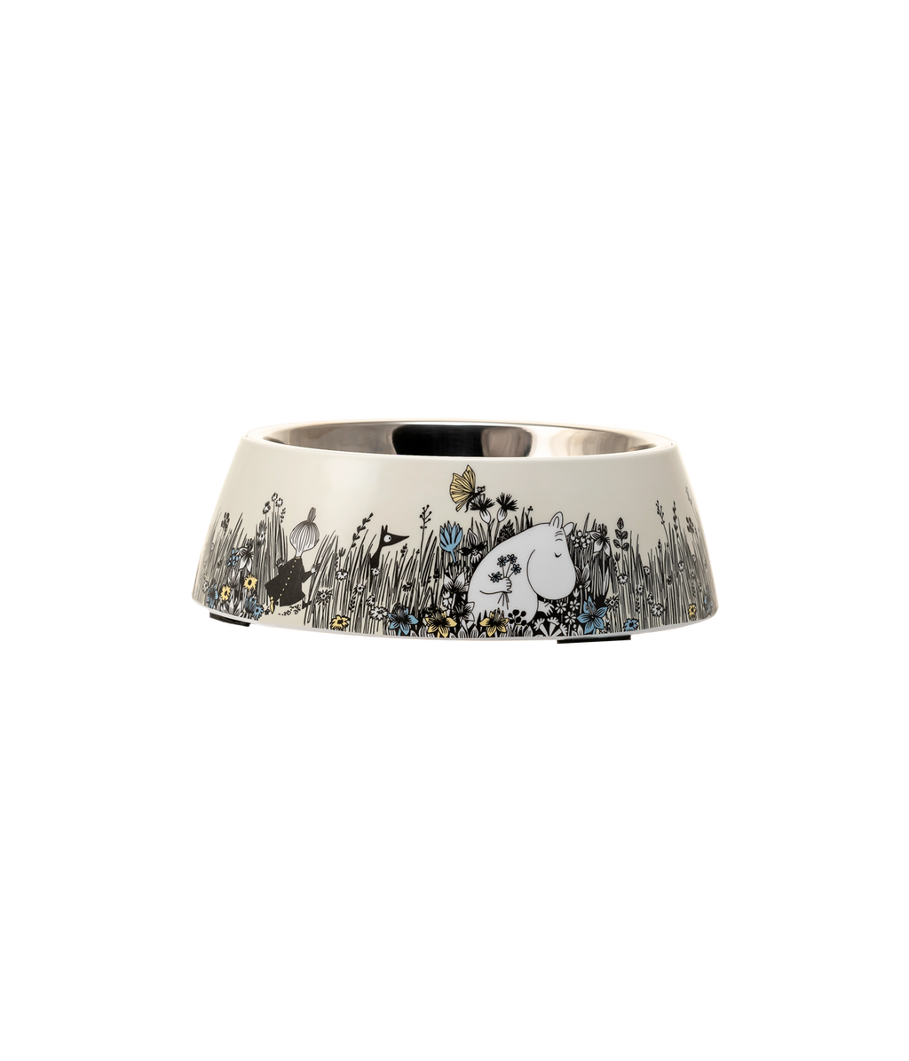 Moomin for Pets kulho L harmaa