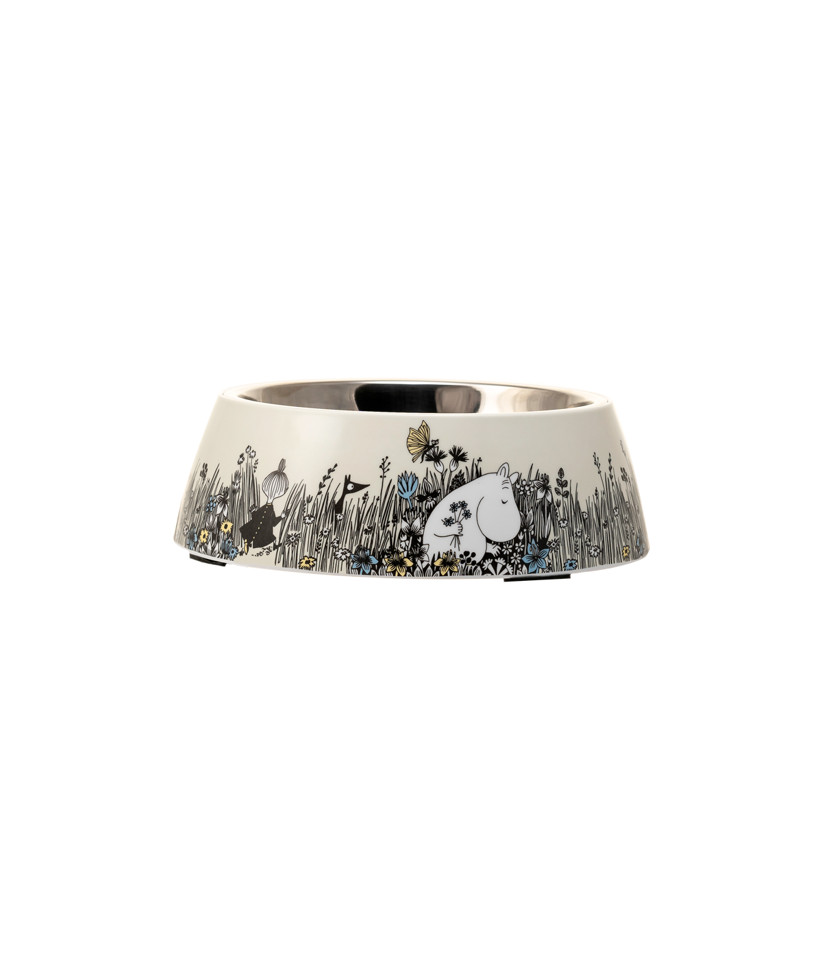 Moomin for Pets kulho L harmaa