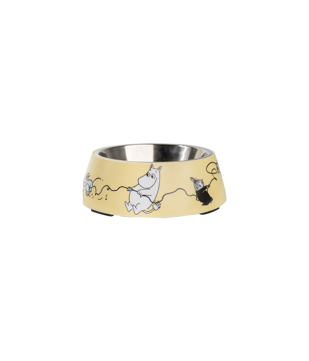 Moomin for Pets kulho M keltainen