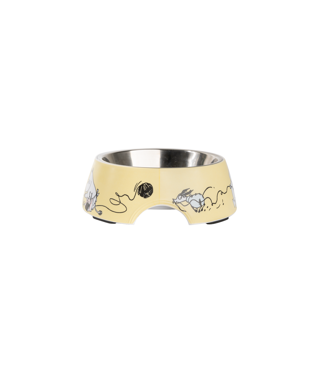 Moomin for Pets kulho M keltainen