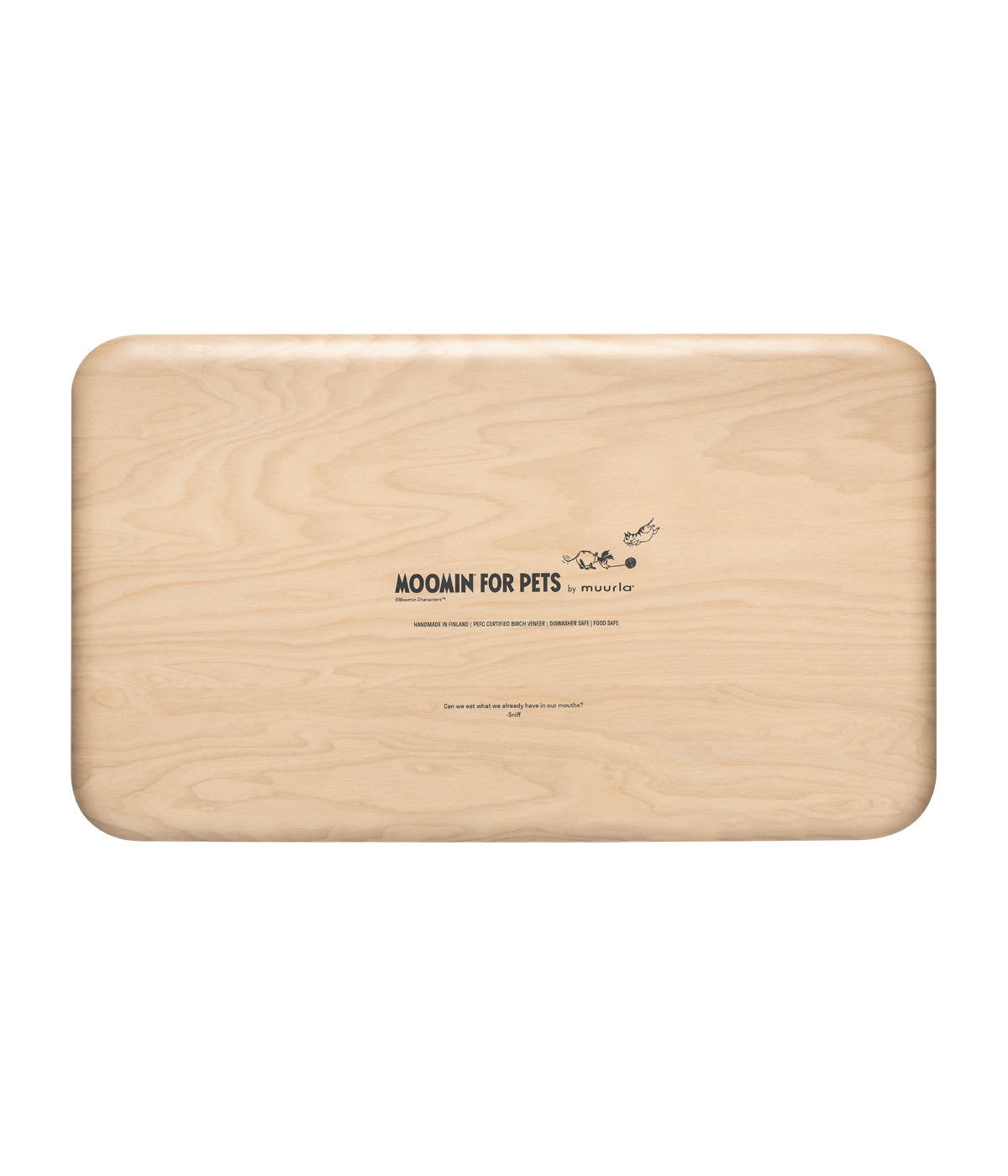 Moomin for Pets vanerialusta 50x29,5 cm beige