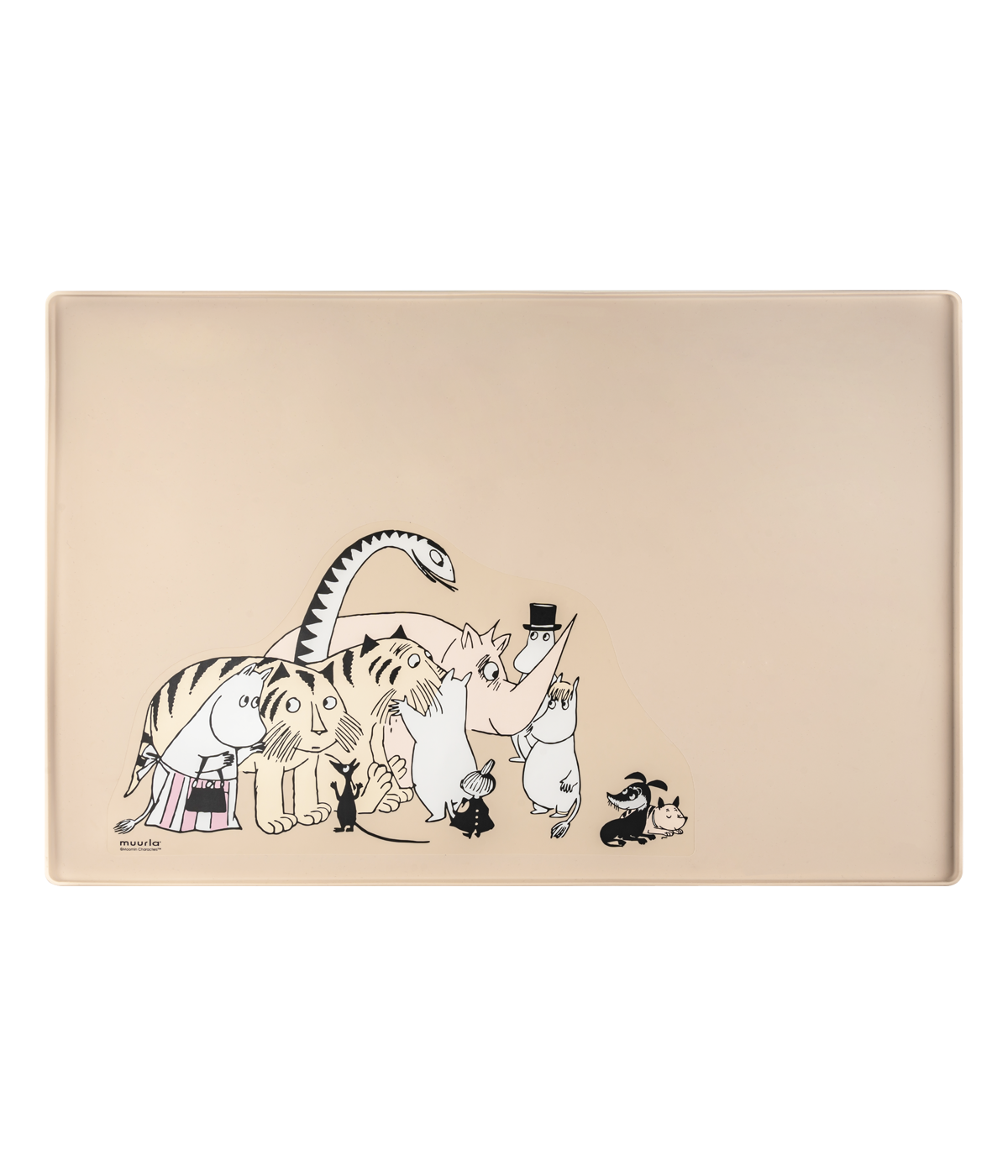 Moomin for Pets silikonialusta beige 60x40cm