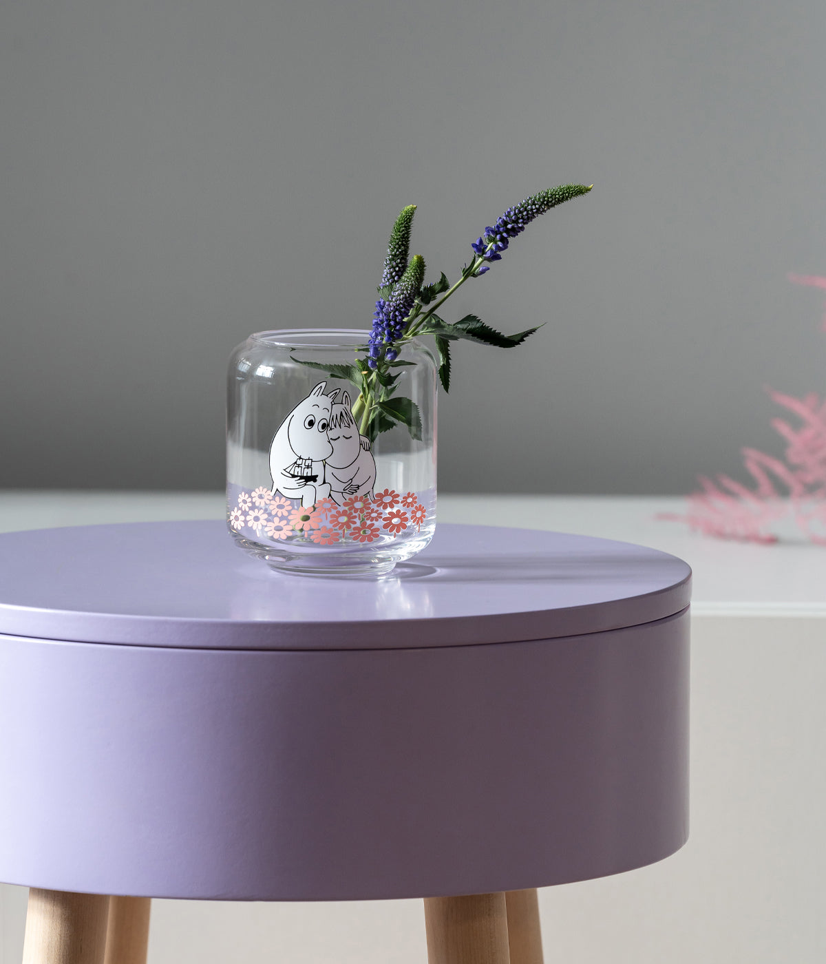Muumi kynttilälyhty/maljakko Yhdessä 10 cm