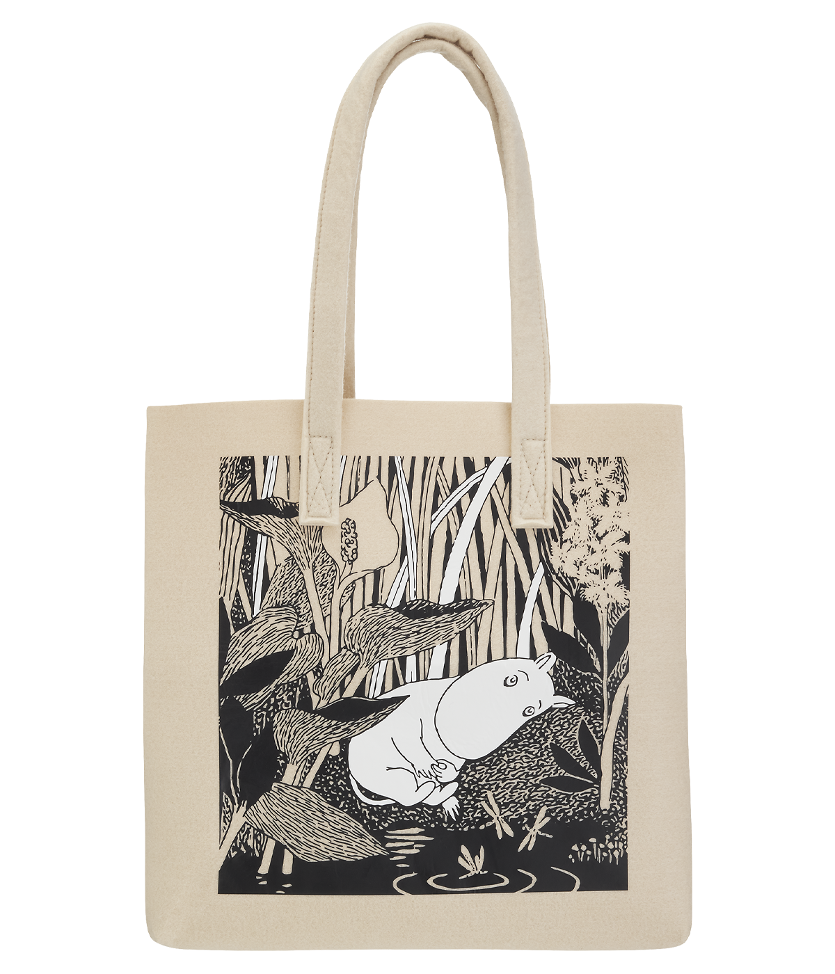 Muumi tote bag Lampi 40x40cm
