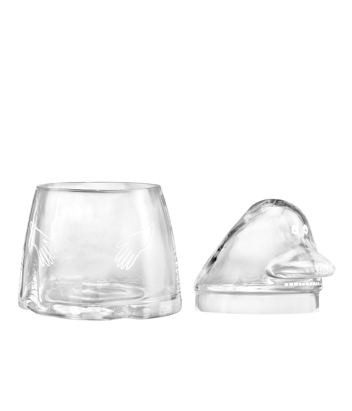 Muumi lasipurkki Mörkö 19,5cm