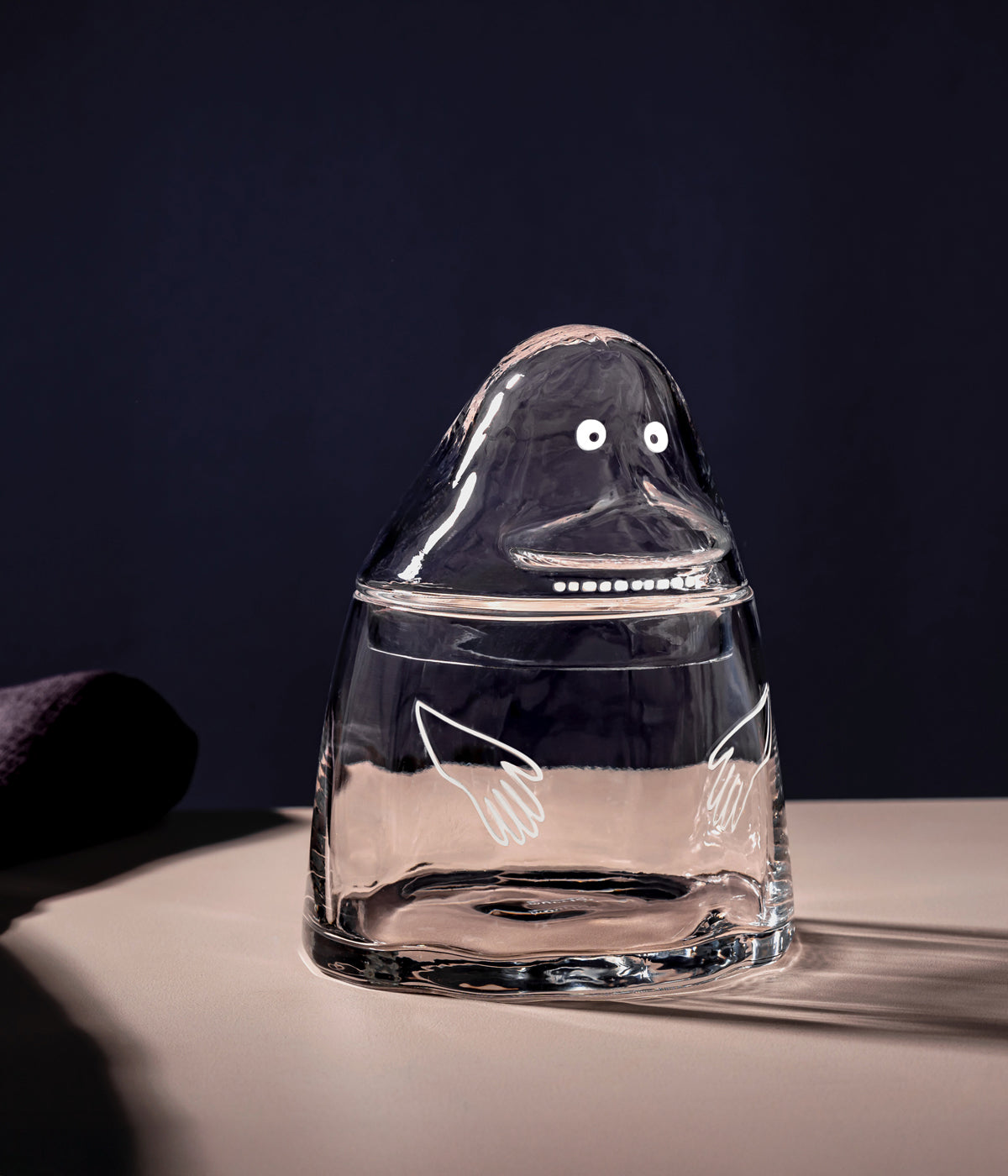 Muumi lasipurkki Mörkö 19,5cm