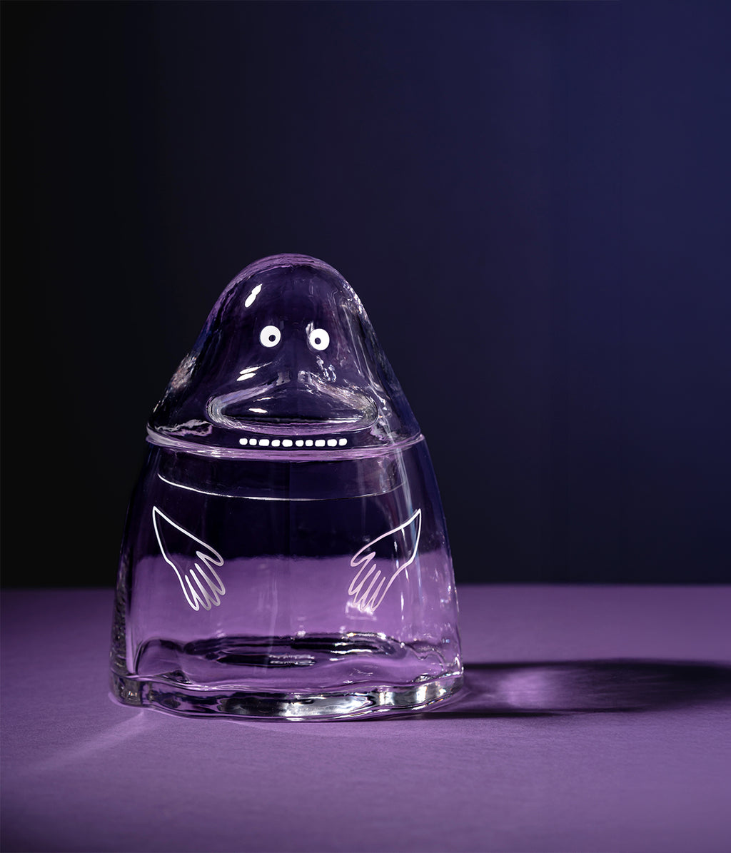 Muumi lasipurkki Mörkö 19,5 cm