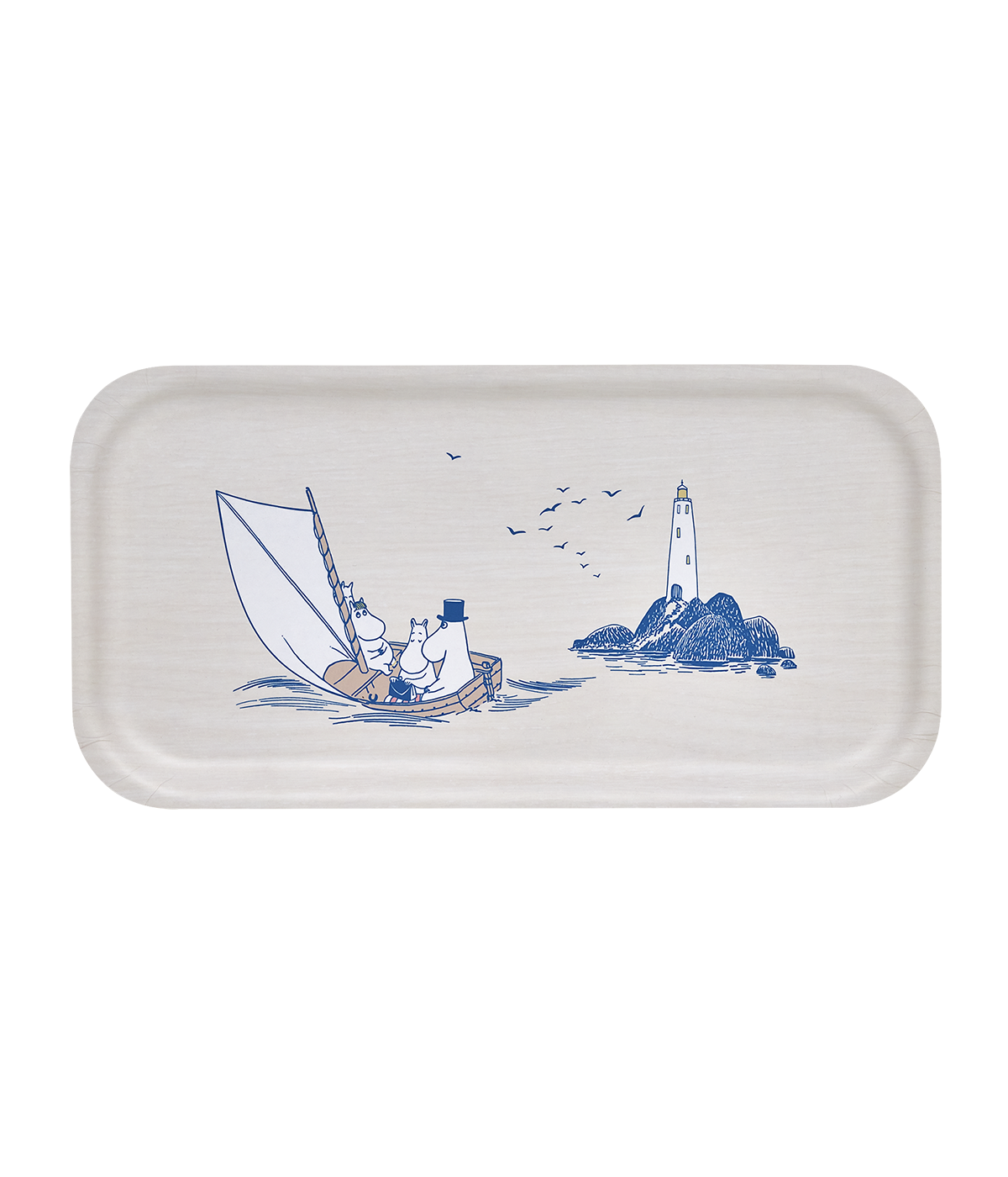 Muumi tarjotin Sailors 43 x 22 cm