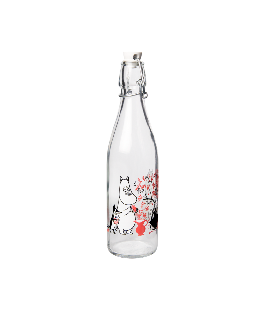 Muumi lasipullo Marjat 0,5L