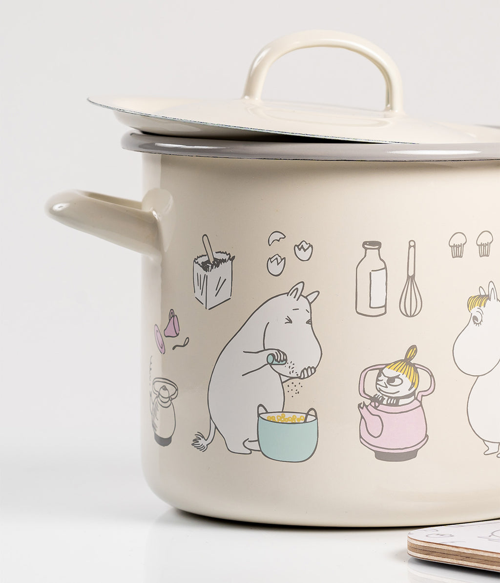 Muumi Bon Appétit emalikattila 2,5L