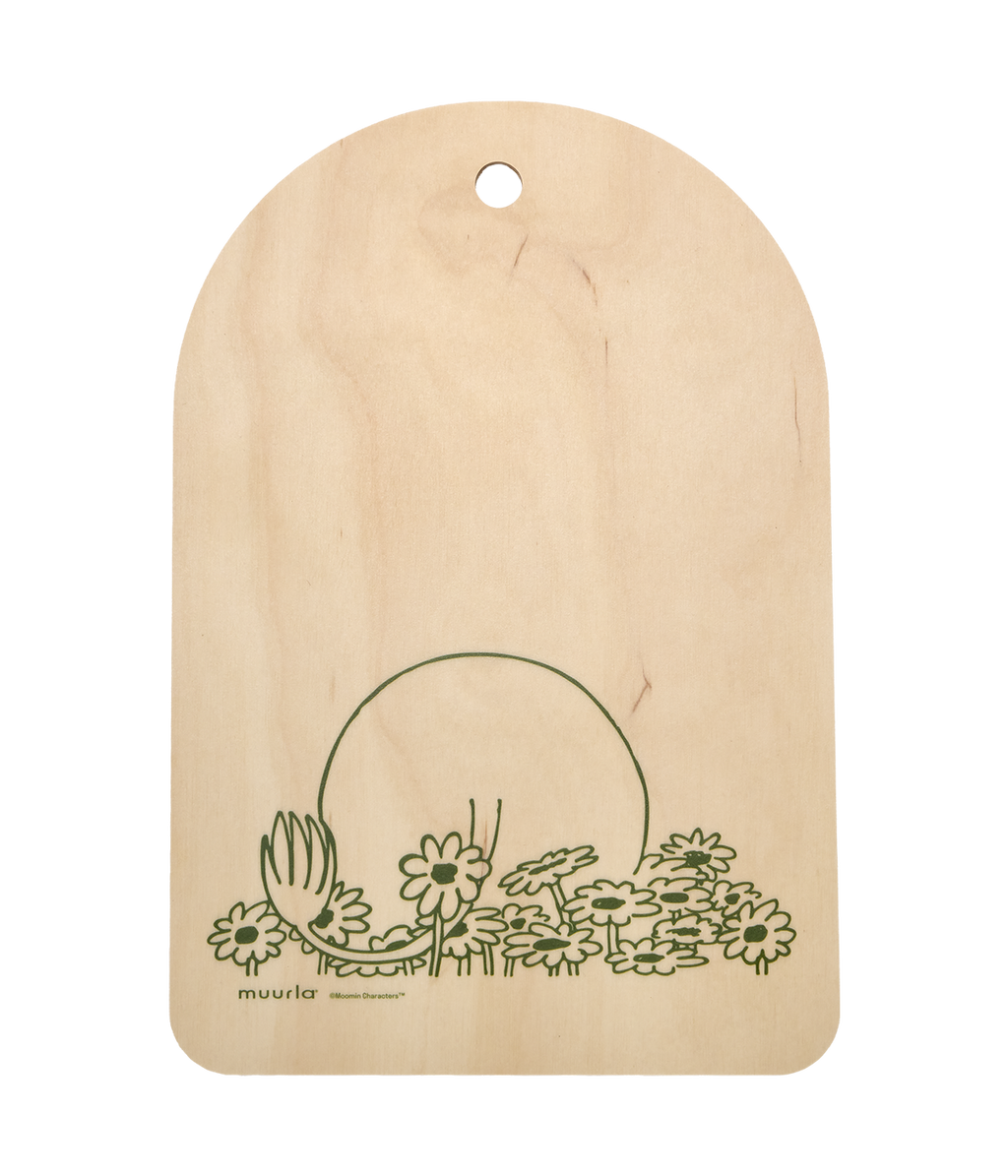 Muumi Chop and Serve -lauta Kesäihastus 21x31cm