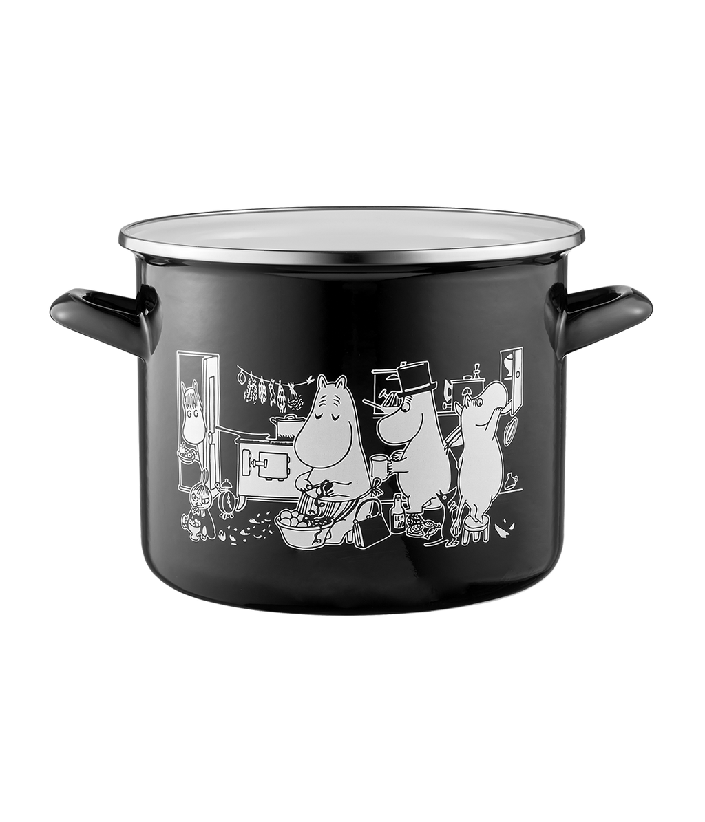 Muumit Keittiössä emalikattila 3,5L