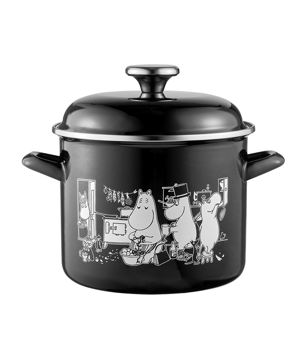 Muumit Keittiössä emalikattila 3,5L