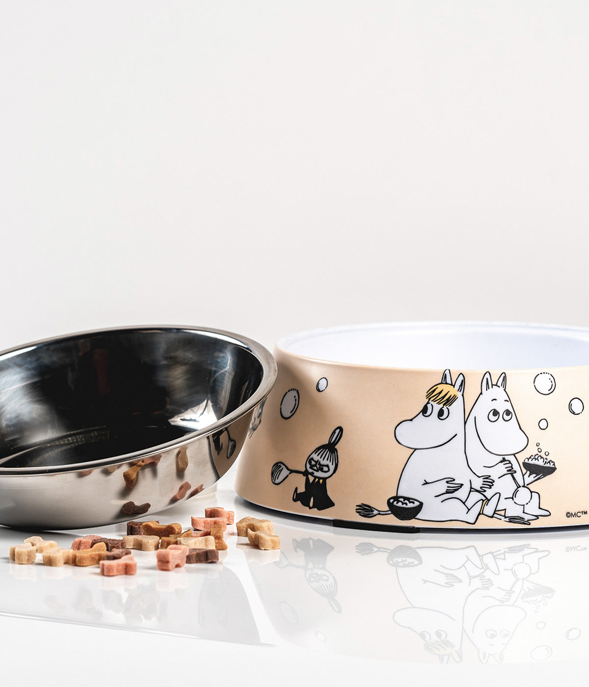 Moomin for Pets kulho M beige