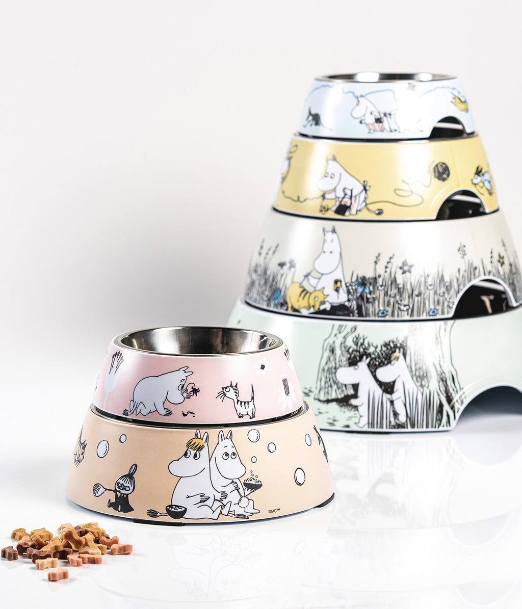 Moomin for Pets kulho M beige