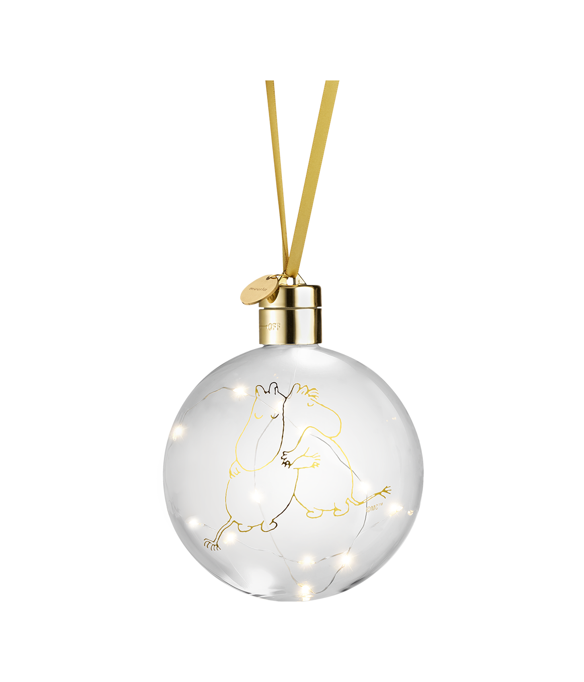 Muumi LED-pallo Muumi 80 11cm