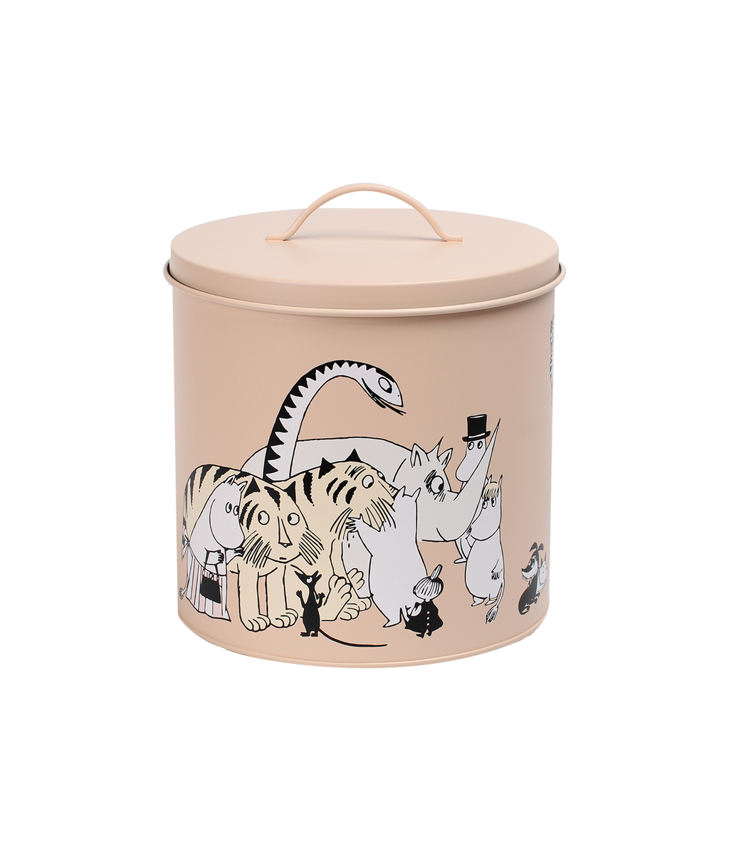 Moomin for Pets peltipurkki beige 21cm