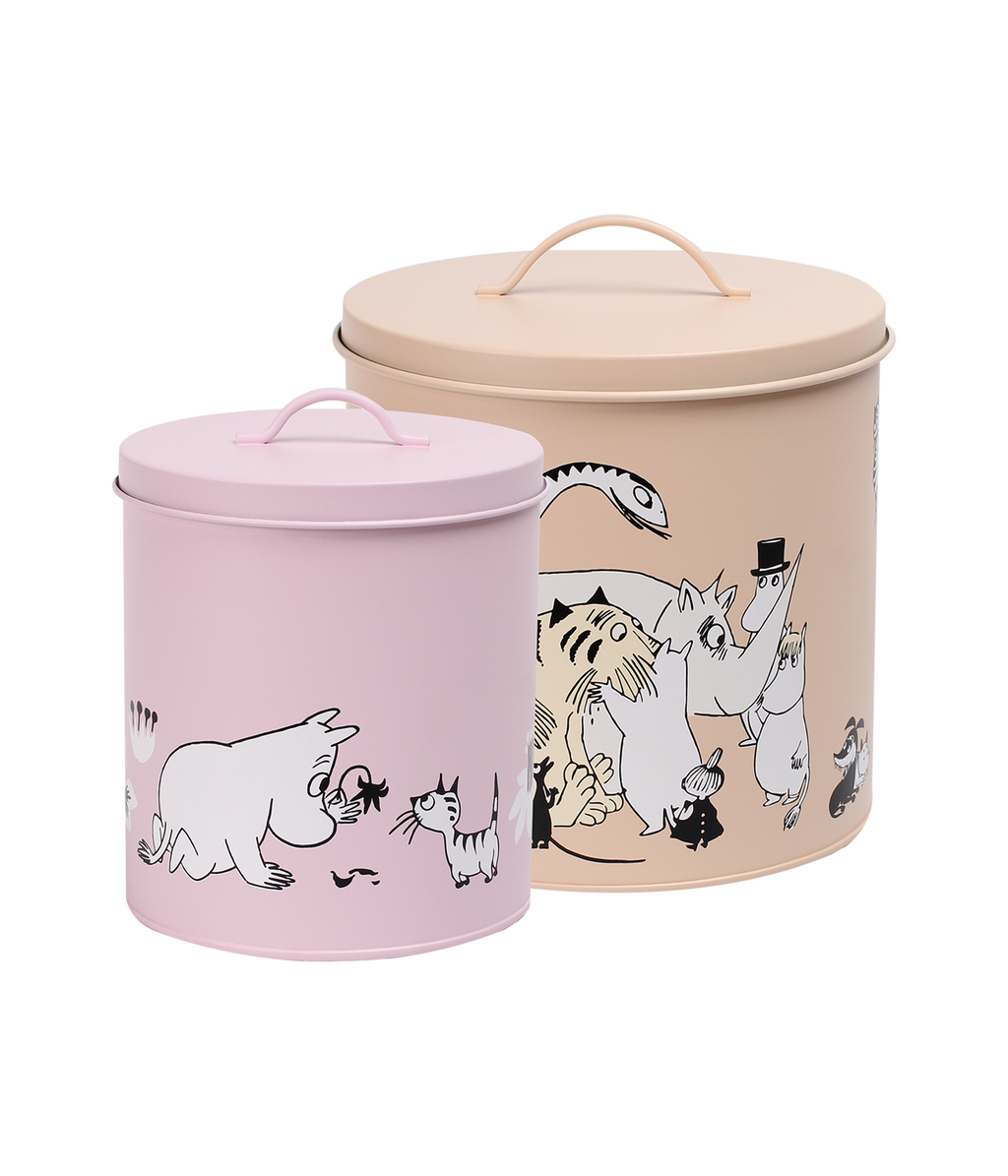 Moomin for Pets peltipurkki beige 21cm