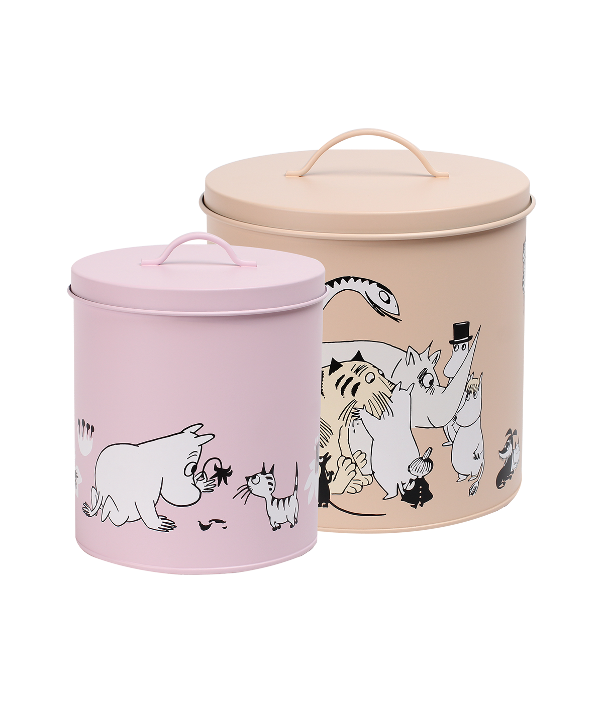 Moomin for Pets peltipurkki vaaleanpunainen 19cm