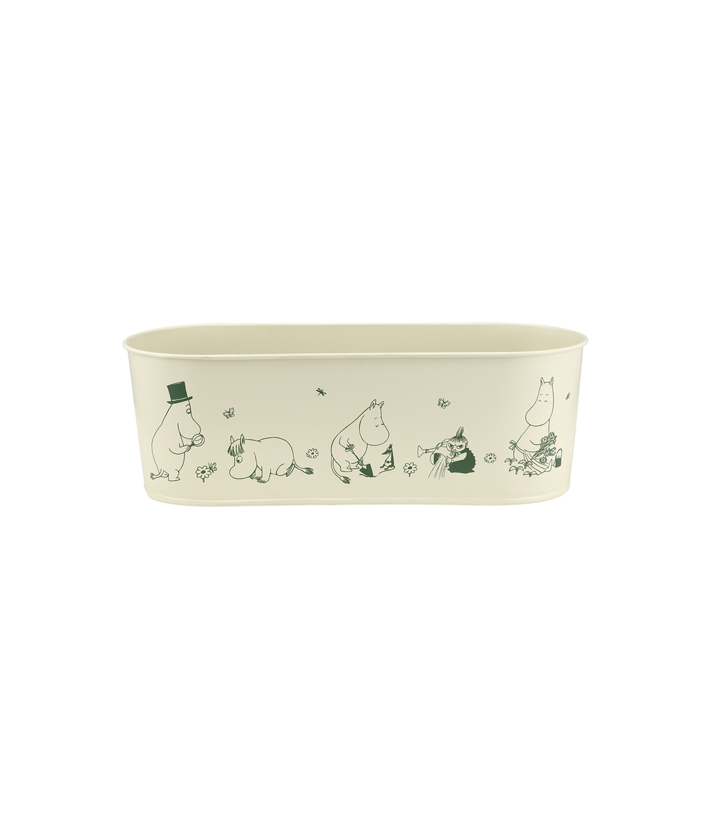 Muumi kukkaruukku ovaali Gardenia 28cm