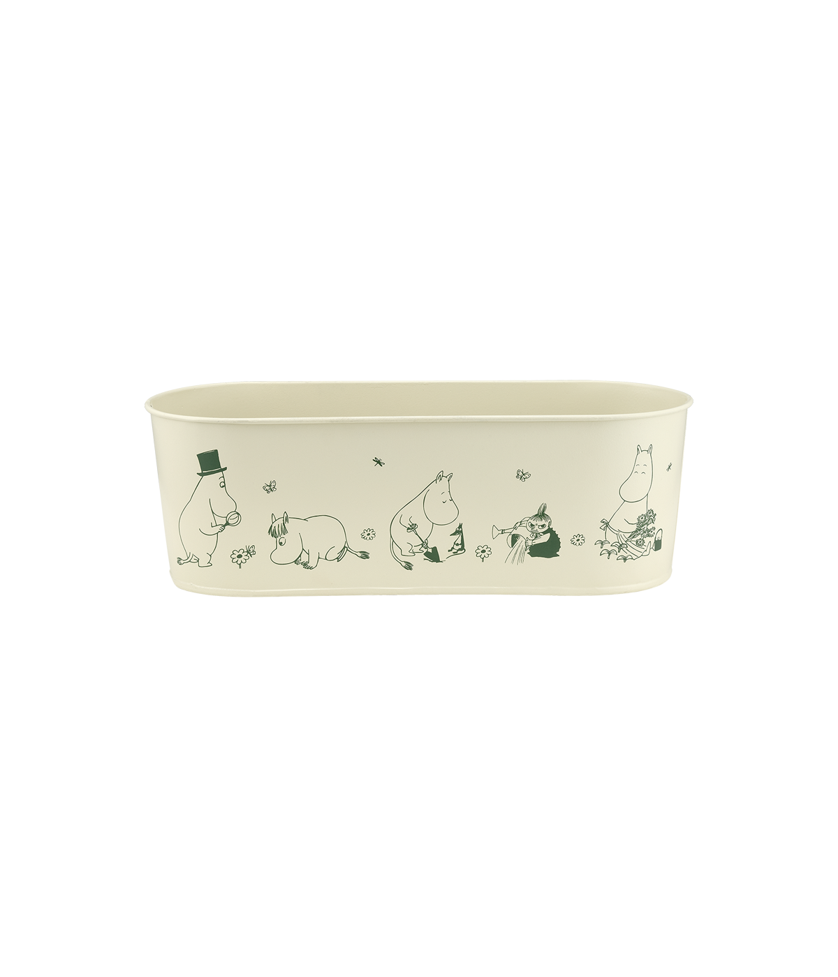 Muumi kukkaruukku ovaali Gardenia 28cm