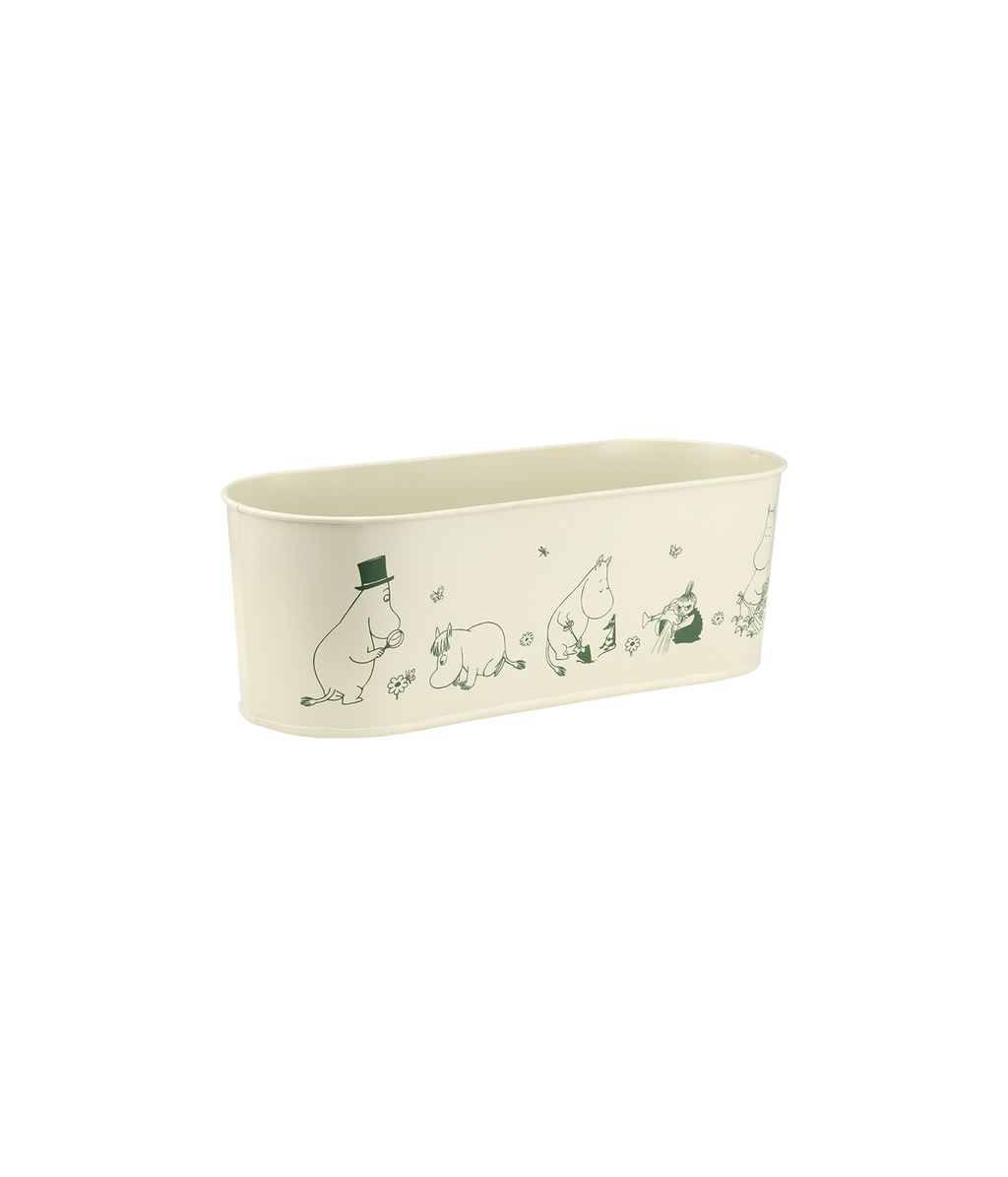 Muumi kukkaruukku ovaali Gardenia 28cm