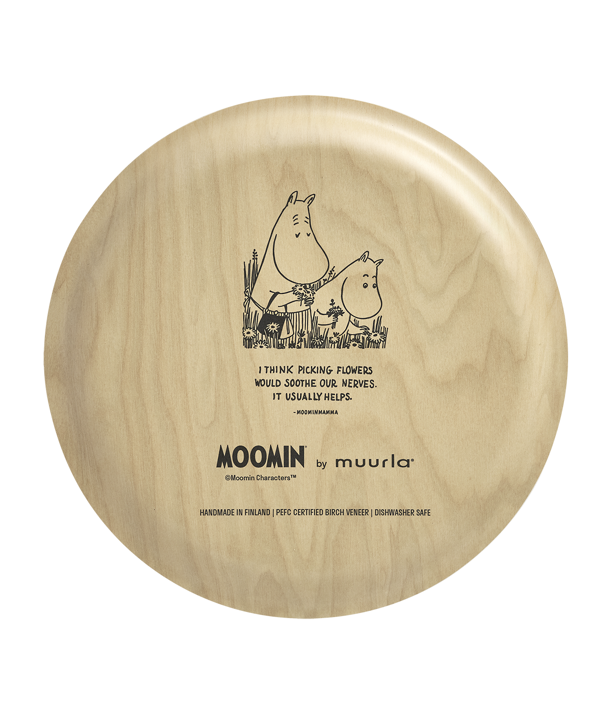 Muumi tarjotin Kukat 25cm