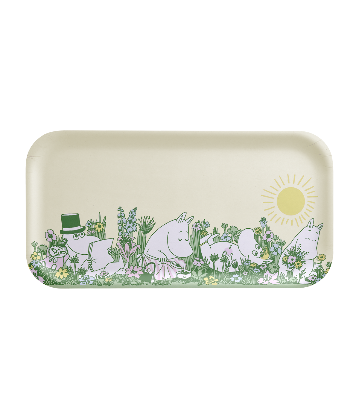Muumi tarjotin Puutarhassa 43x22cm