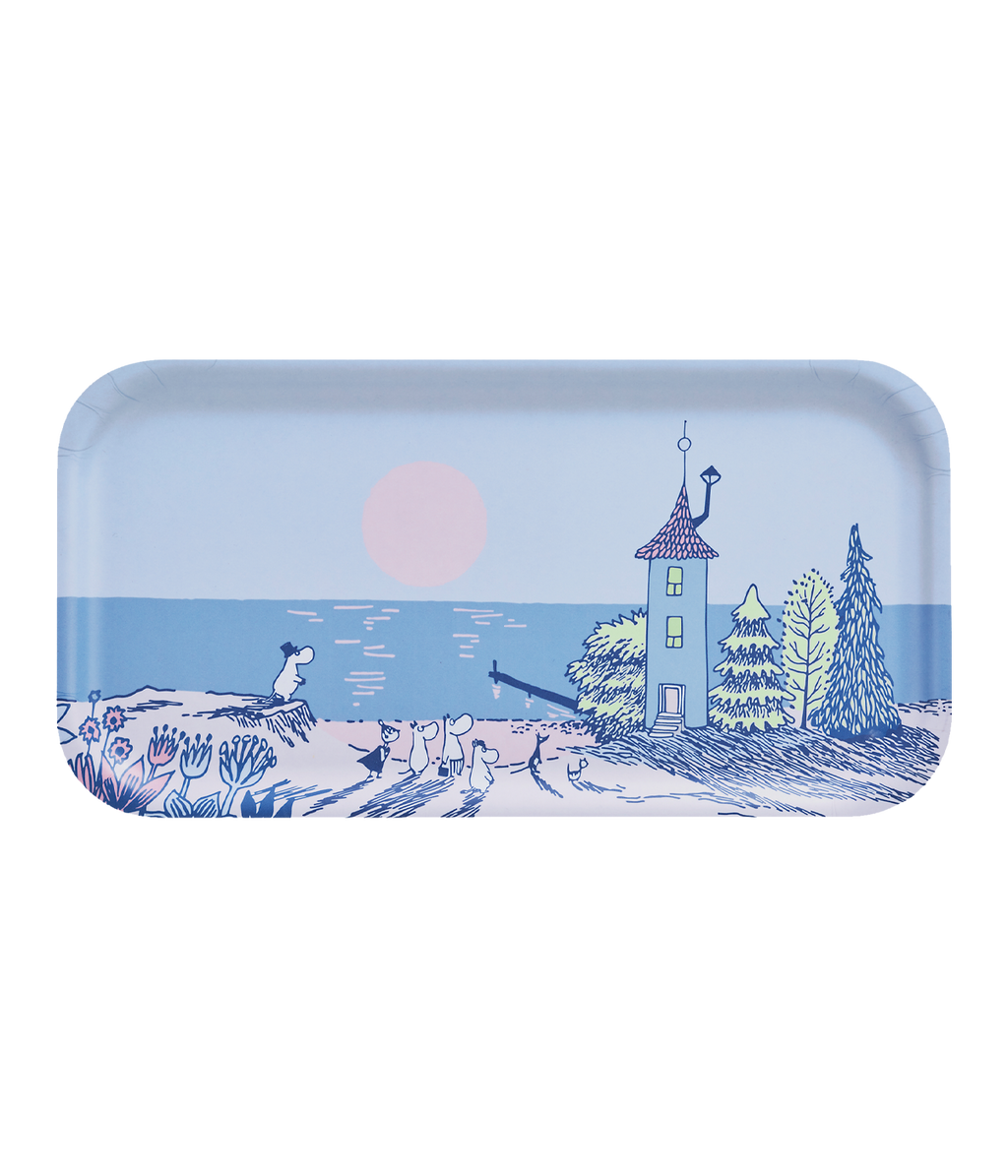 Muumi tarjotin Auringonlasku 43x22cm