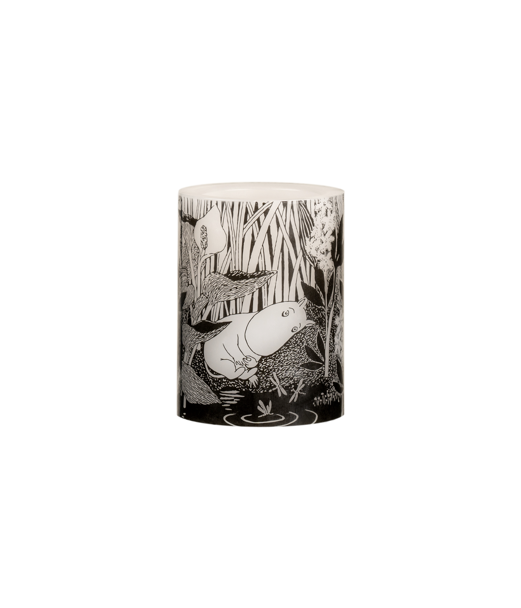Muumi LED-kynttilä Lampi 10 cm