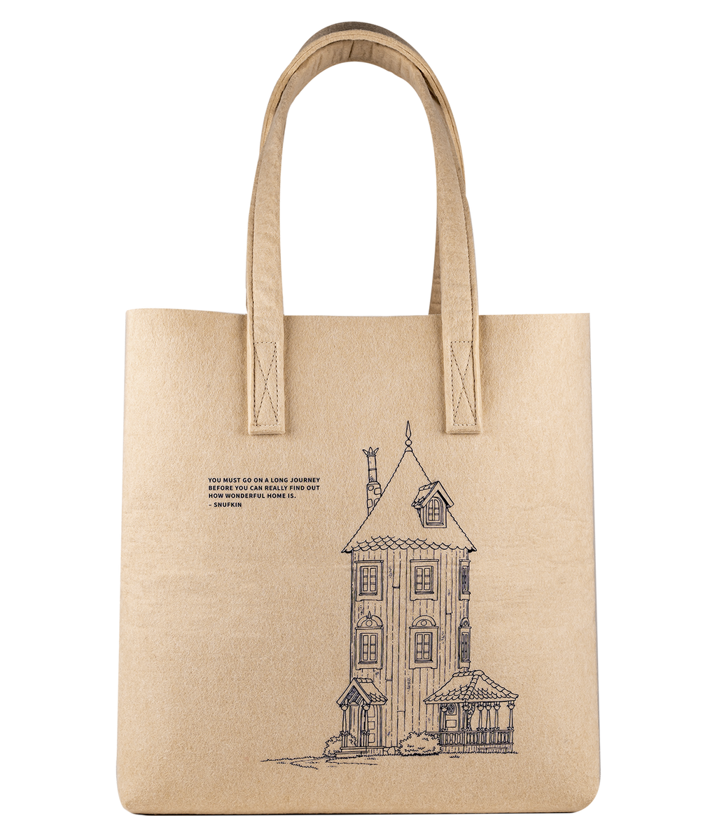 Muumi tote bag Muumitalo 40x40cm