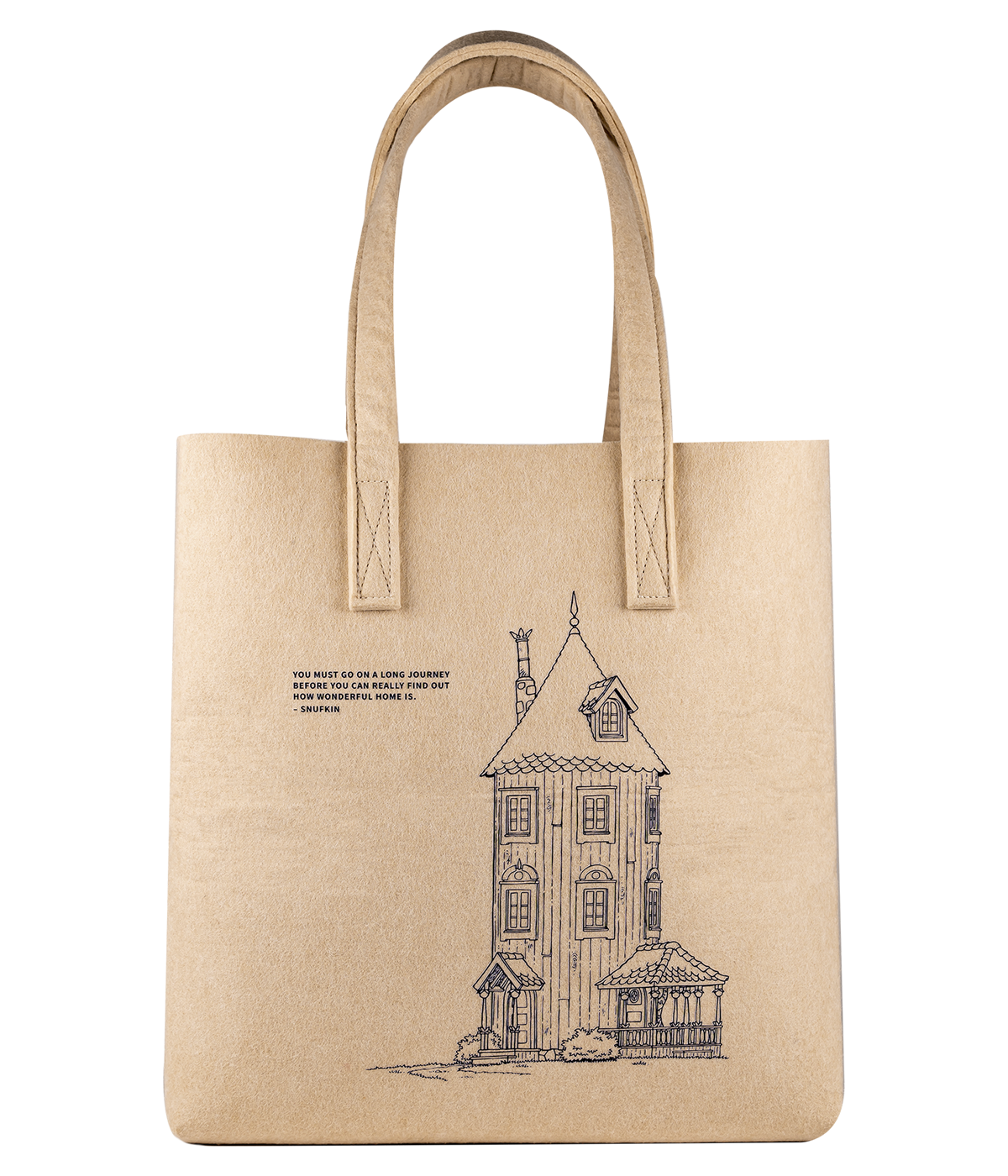 Muumi tote bag Muumitalo 40x40cm