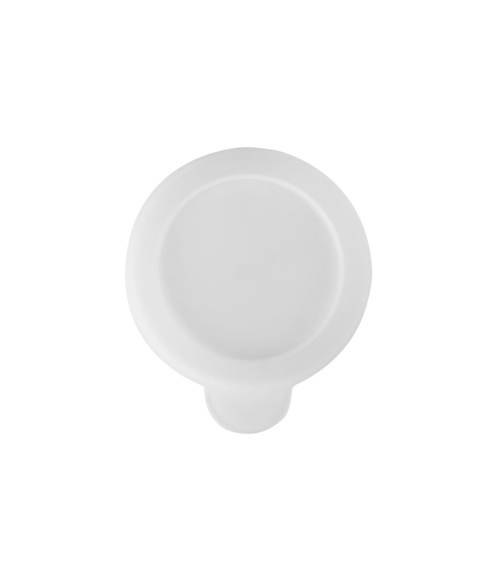 Silikonikansi läpinäkyvä 11,3cm (3dl kulhot/8dl mukit)