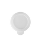 Silikonikansi läpinäkyvä 11,3cm (3dl kulhot/8dl mukit)