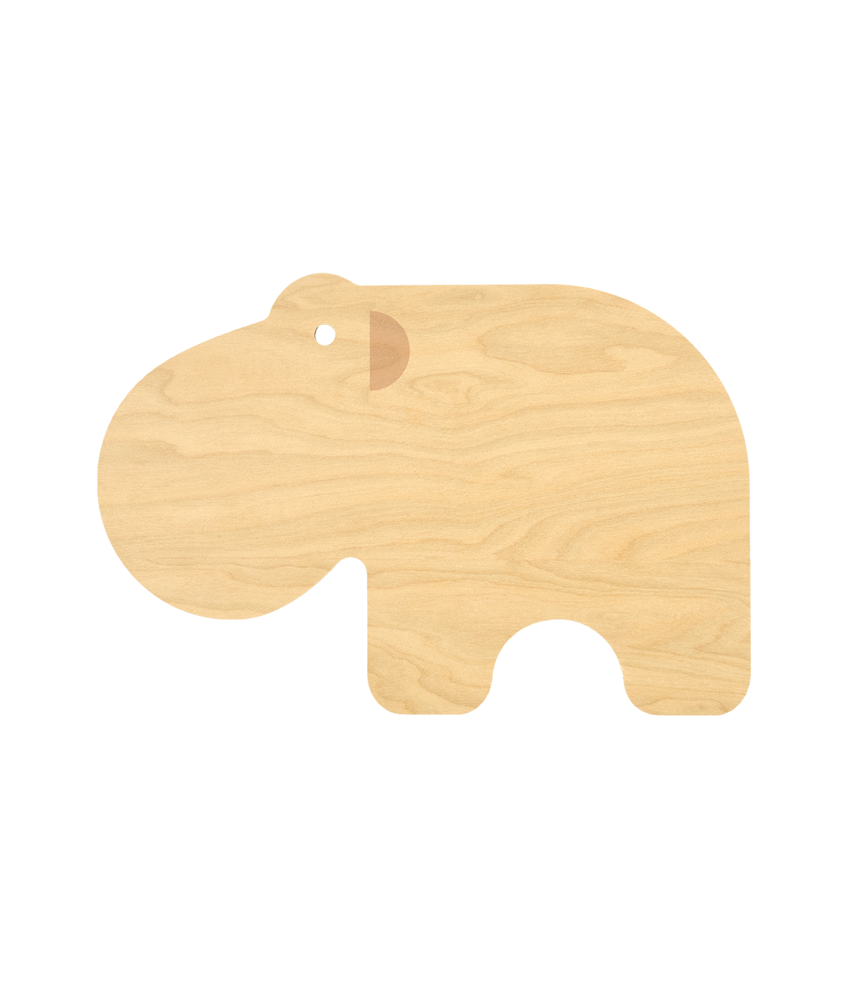 Chop & Serve -leikkuu-/tarjoilulauta Hippo 31 x 21 cm