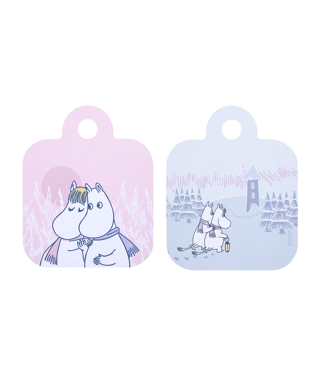 Muumi Chop & Serve -lauta Pakkaspäivä 20 x 25 cm