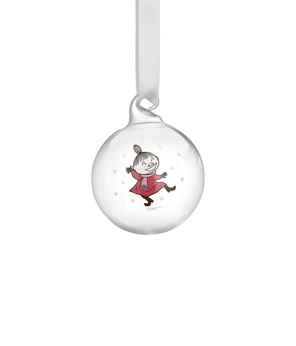 Muumi joulupallo Pakkaspäivä 5 cm, Pikku Myy