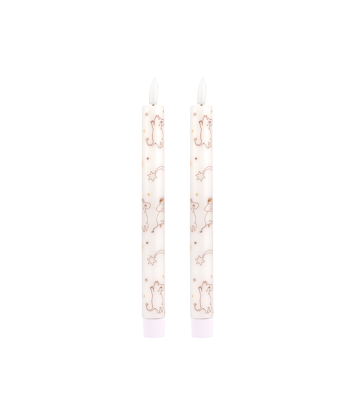 Moomin LED taper candles Comet 2 pcs
