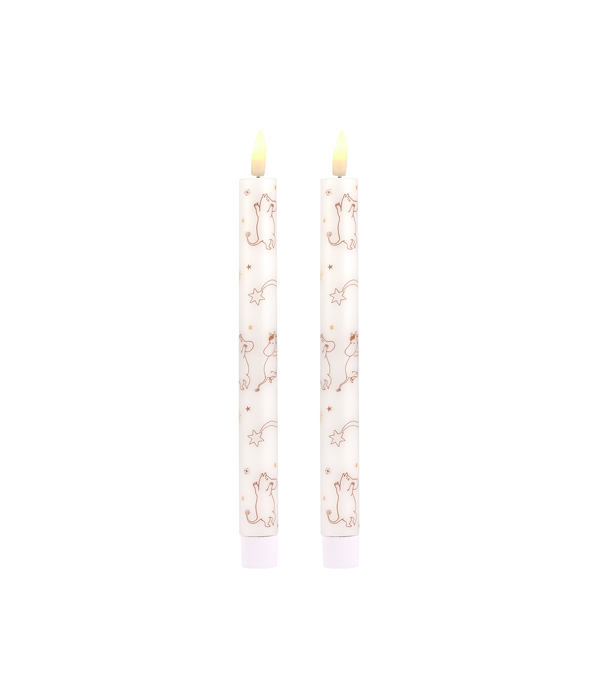 Moomin LED taper candles Comet 2 pcs