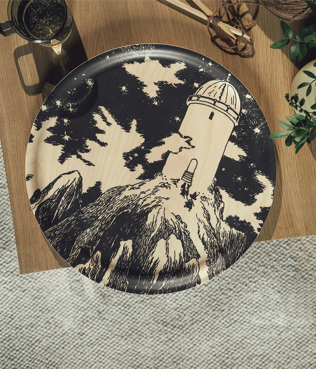 Muumi Originals tarjotin Tähtitorni 40 cm