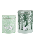 Muumi peltipurkit Luontoretki 11 cm ja 15 cm 2 kpl/pkt