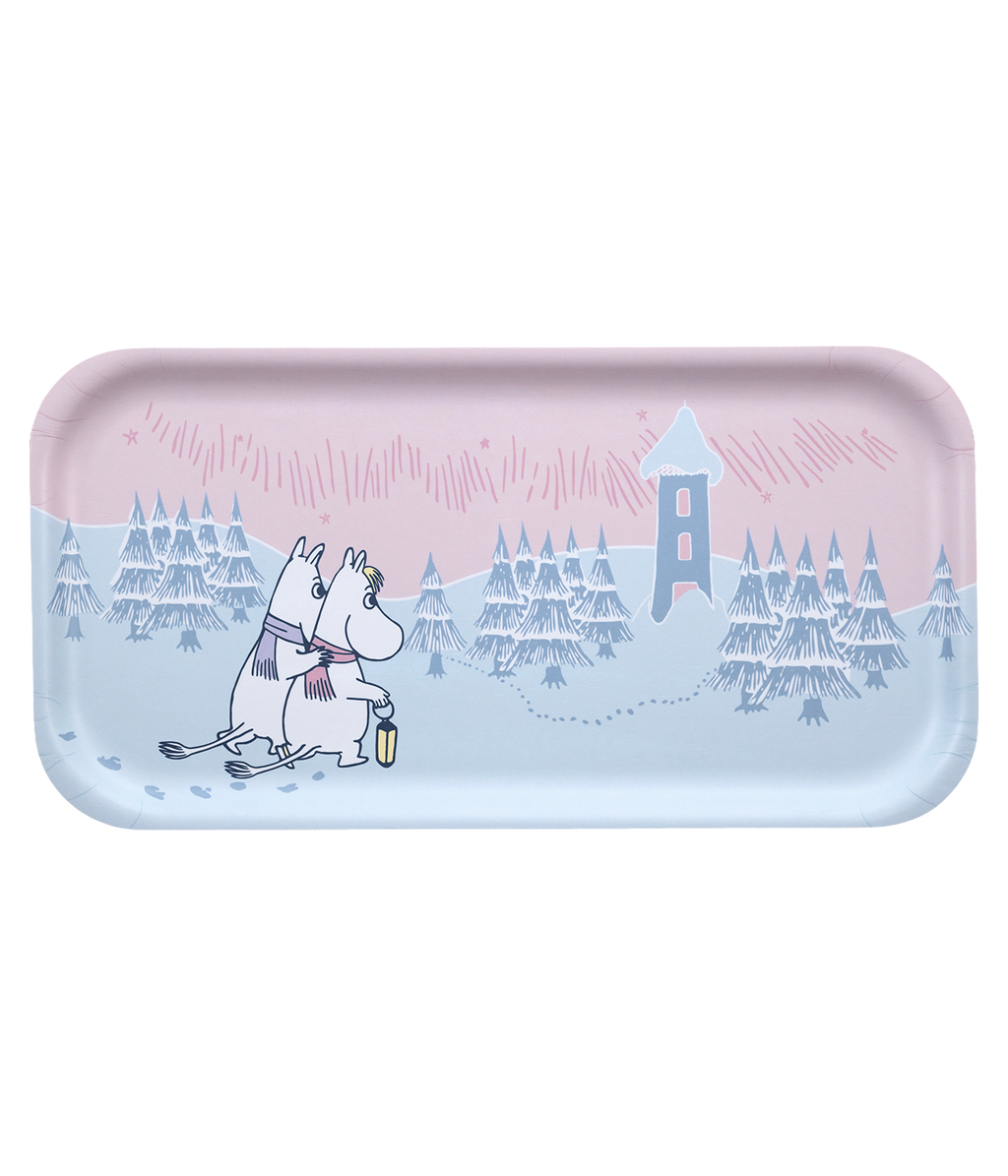 Muumi tarjotin Pakkaspäivä 43 x 22 cm