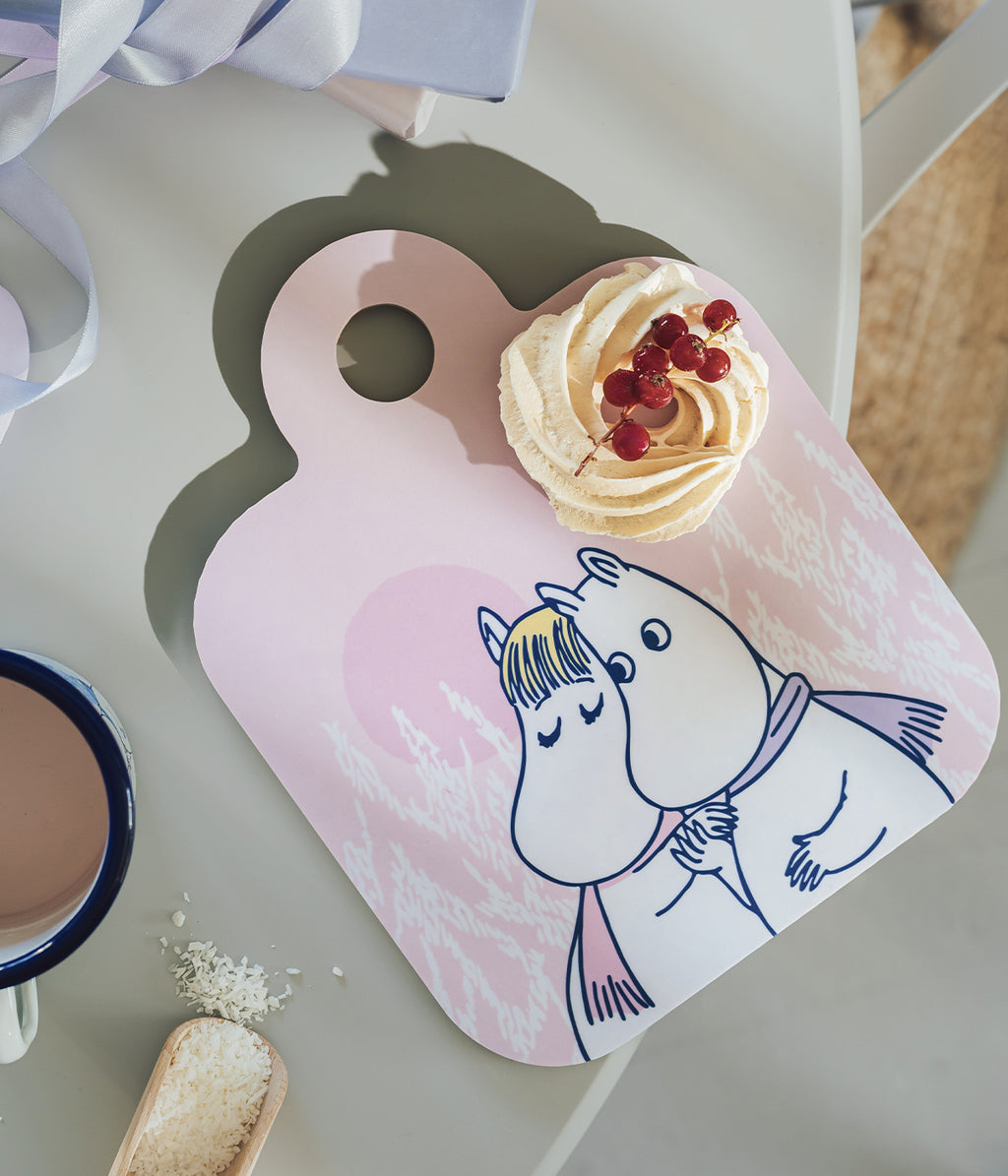 Muumi Chop & Serve -lauta Pakkaspäivä 20 x 25 cm