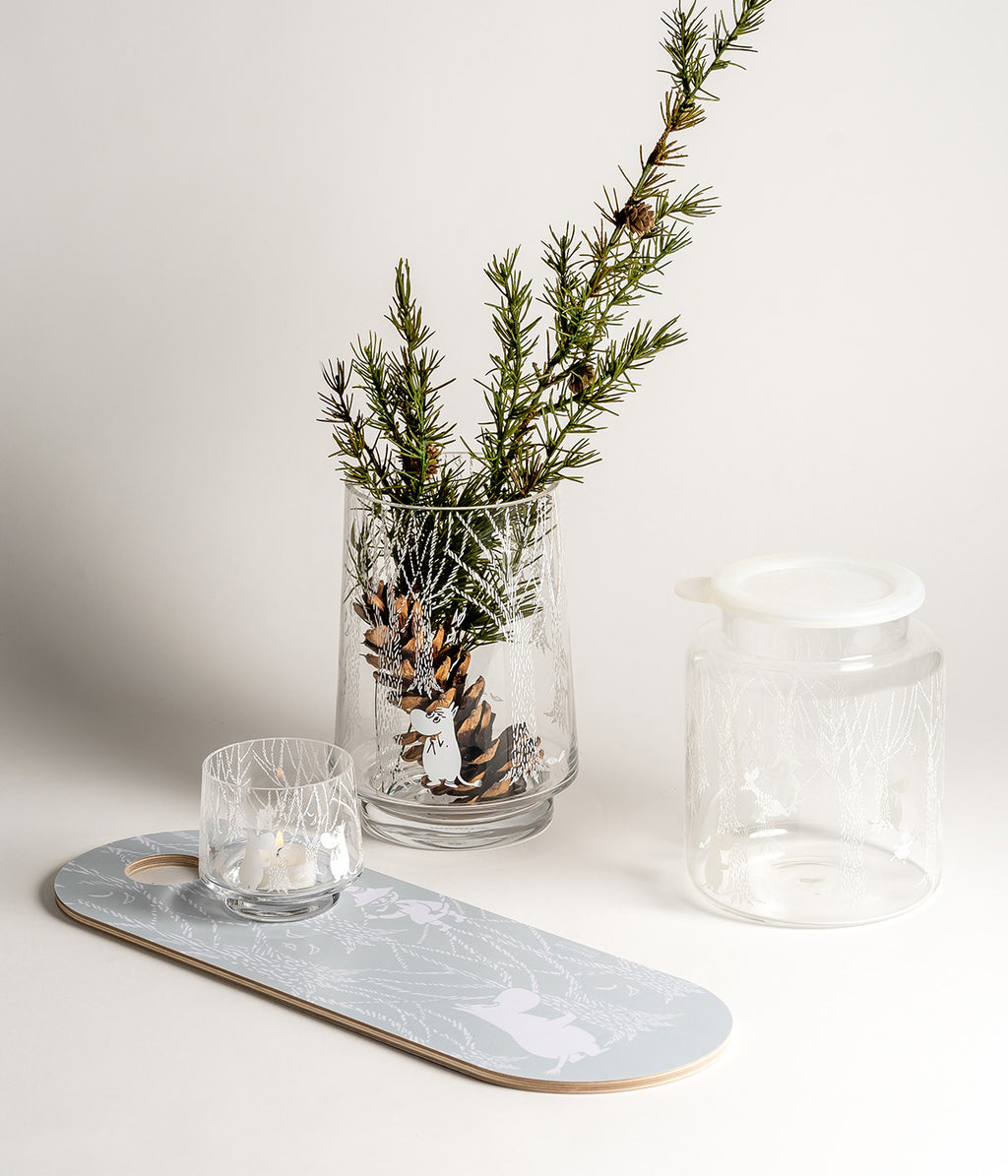 Muumi kynttilälyhty/kulho Metsässä 8cm