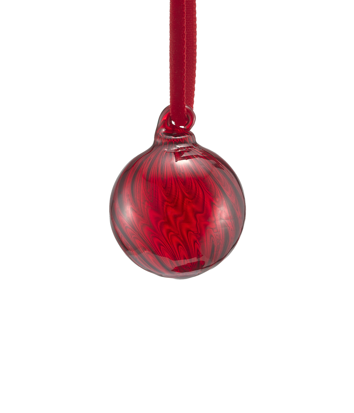 Muurla joulupallo punainen 3 cm 3 kpl/pkt