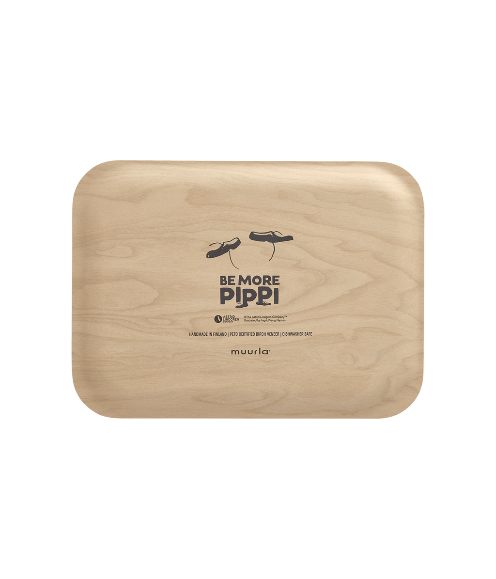 Peppi tarjotin BE MORE PIPPI 27x20cm
