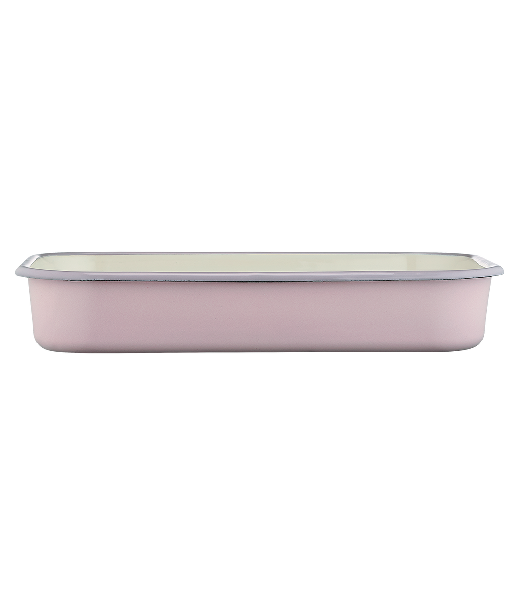 Vappu Keittiössä uunivuoka vaaleanpunainen 32x19 cm